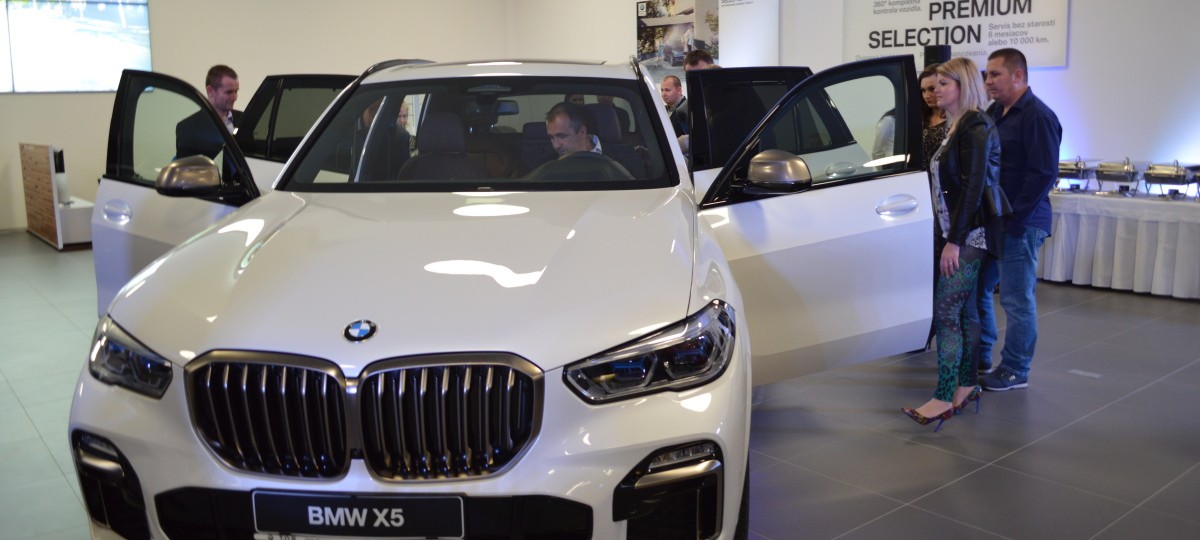 Slávnostné predstavenie nového BMW X5 a nového BMW 8 Coupe