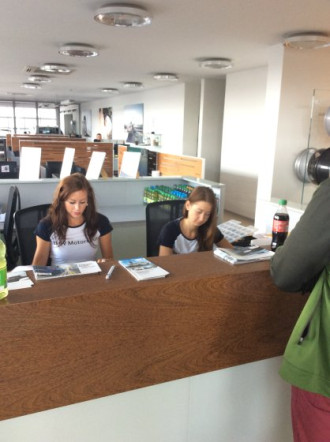 Next 100 years BMW road show.