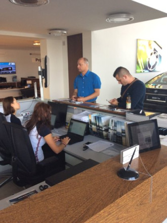 Next 100 years BMW road show.