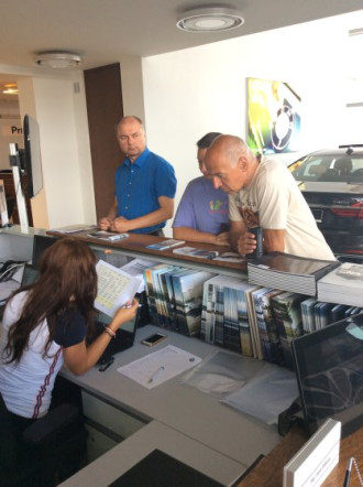 Next 100 years BMW road show.