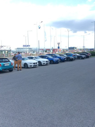 Next 100 years BMW road show.