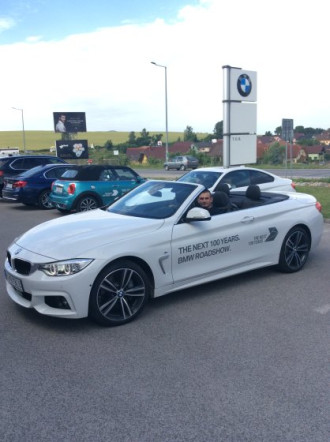 Next 100 years BMW road show.