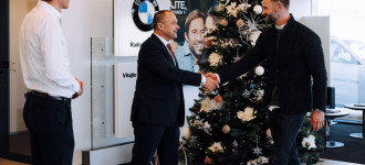 Tomáš Maštalír si prevzal kľúče od BMW M3 Competition M xDrive.