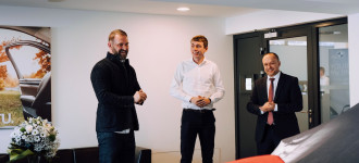 Tomáš Maštalír si prevzal kľúče od BMW M3 Competition M xDrive.