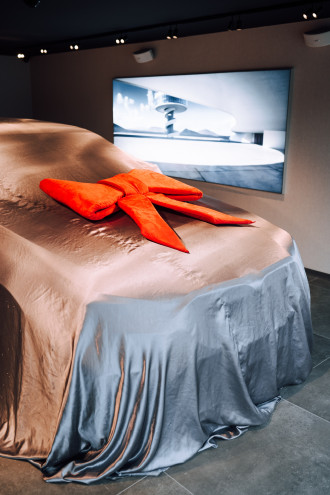 Dano Dangl si prevzal nové BMW M5 v Individual farbe Frozen Deep Grey.